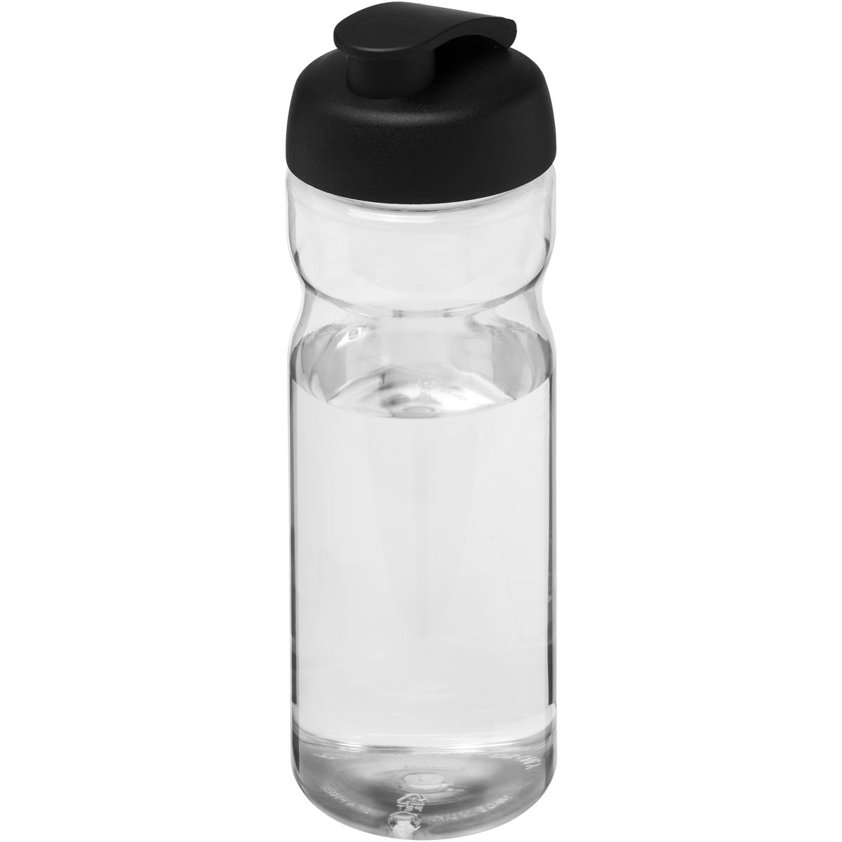 Botellas deportivas de PET de 650 ml con tapa flip-cap