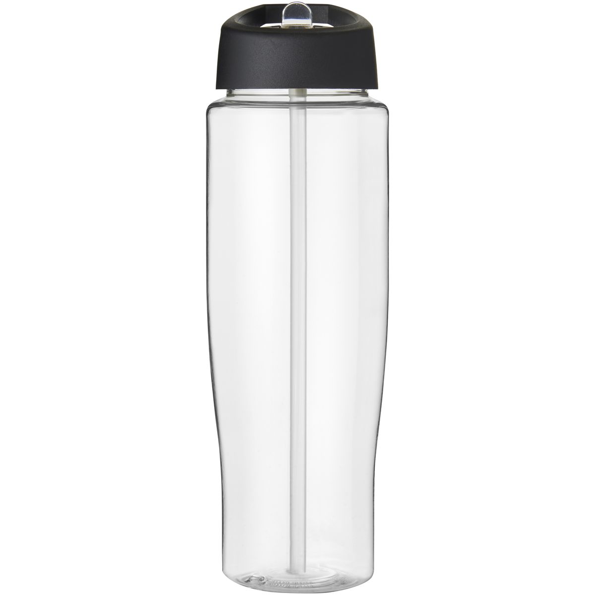 Botellas deportivas de PET de 700 ml con tapa de boquilla abatible