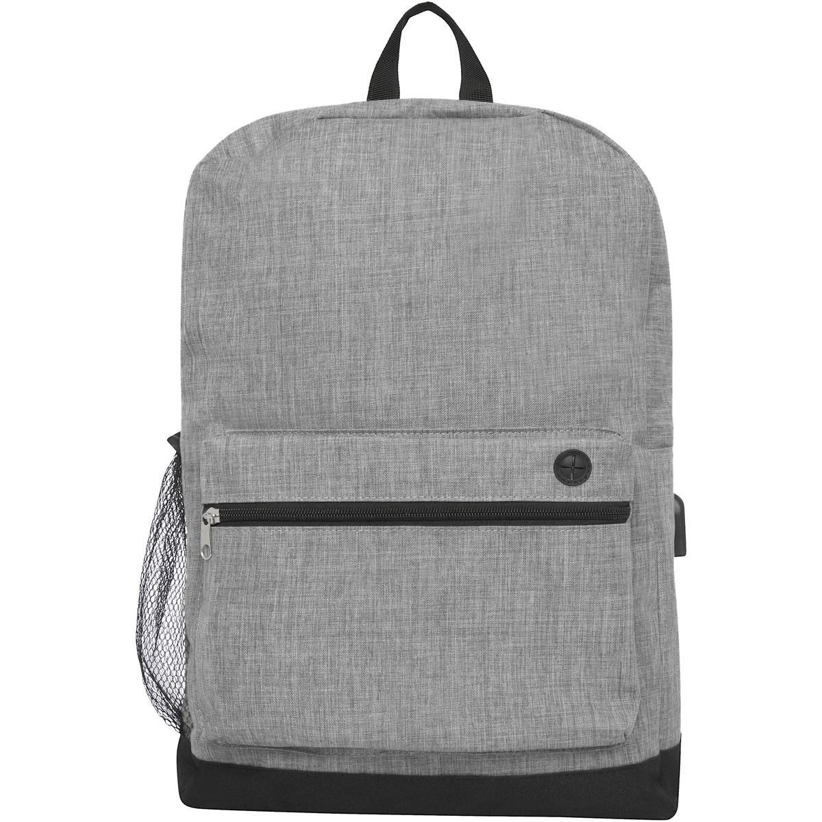 Mochilas para portátil de poliéster de 15,6 pulgadas con puerto USB, 16 litros