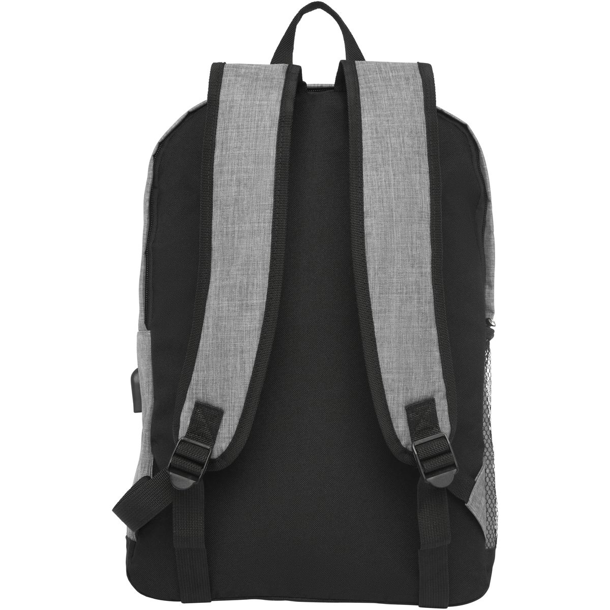 Mochilas para portátil de poliéster de 15,6 pulgadas con puerto USB, 16 litros