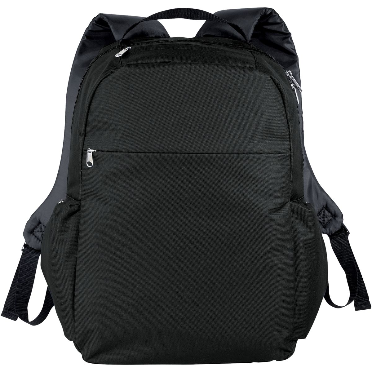 Mochilas para portátil de poliéster de 15 pulgadas con doble compartimento principal, 15 litros