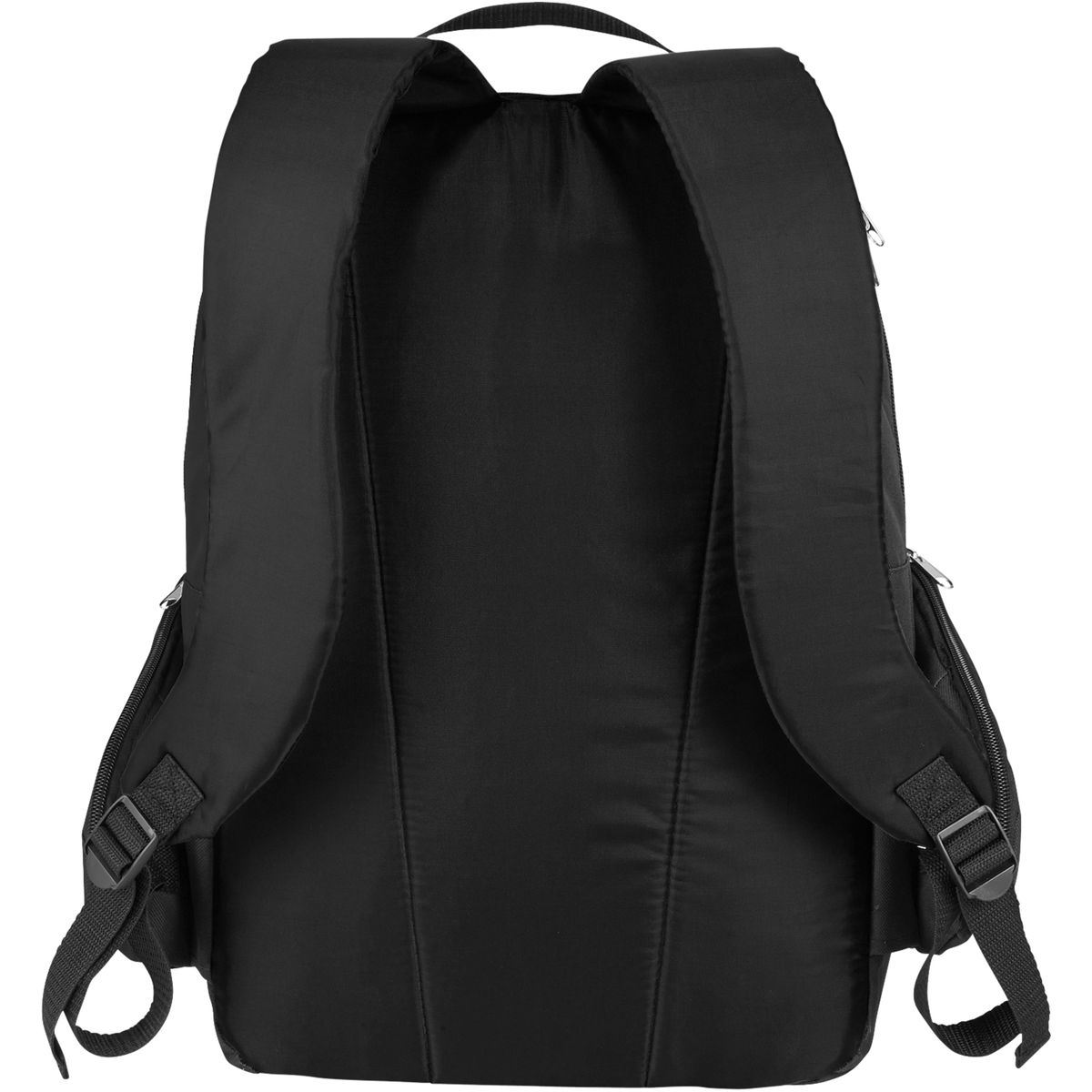 Mochilas para portátil de poliéster de 15 pulgadas con doble compartimento principal, 15 litros