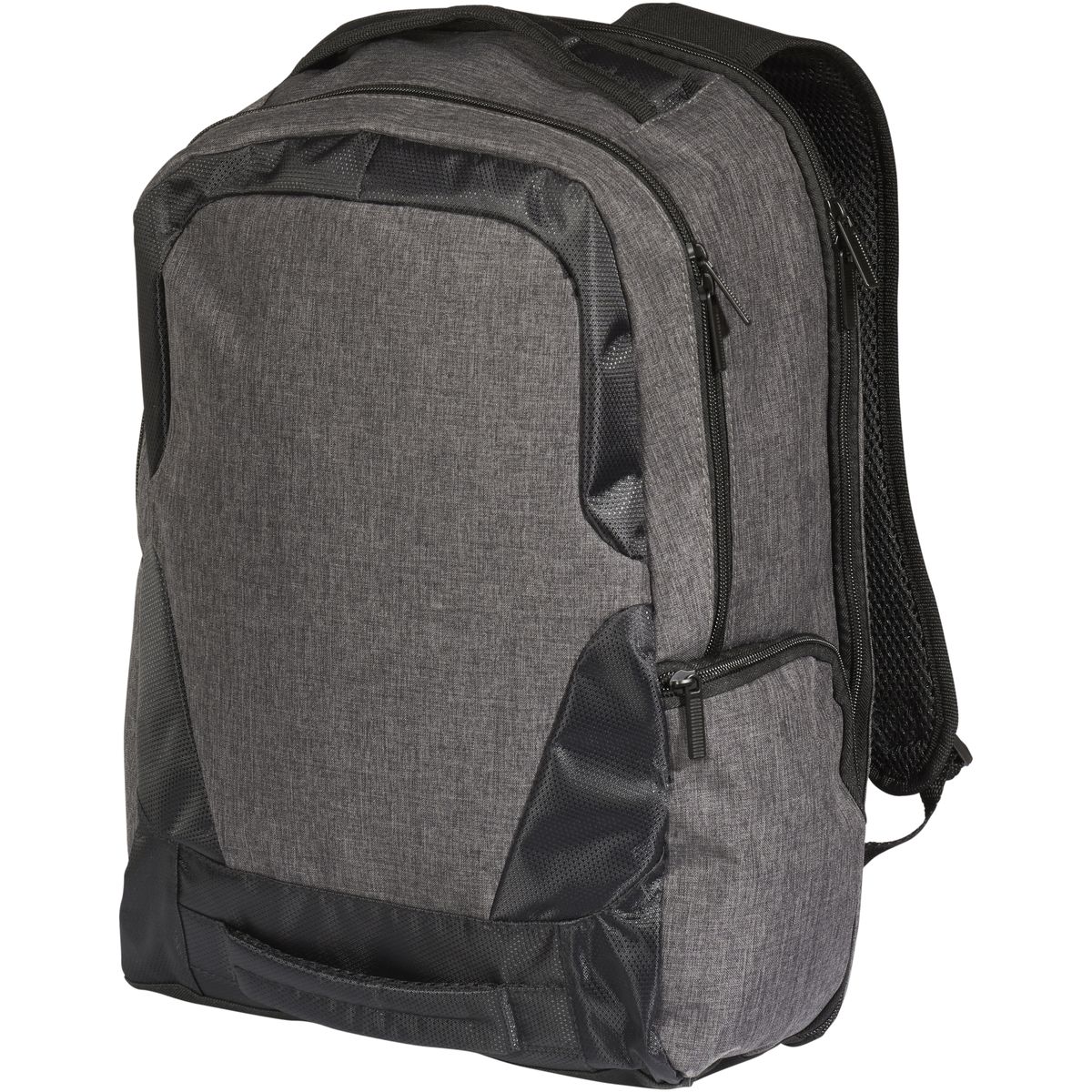 Mochilas para portátil de poliéster de 17 pulgadas con puerto USB, 18 litros