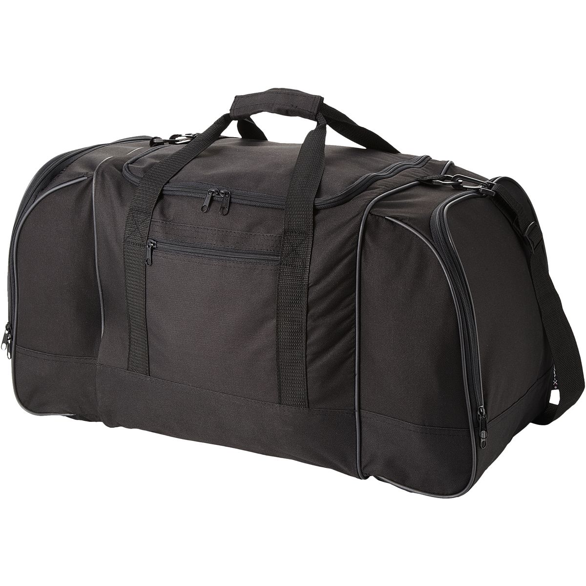 Bolsas de viaje de poliéster con bolsillos laterales, 55 litros