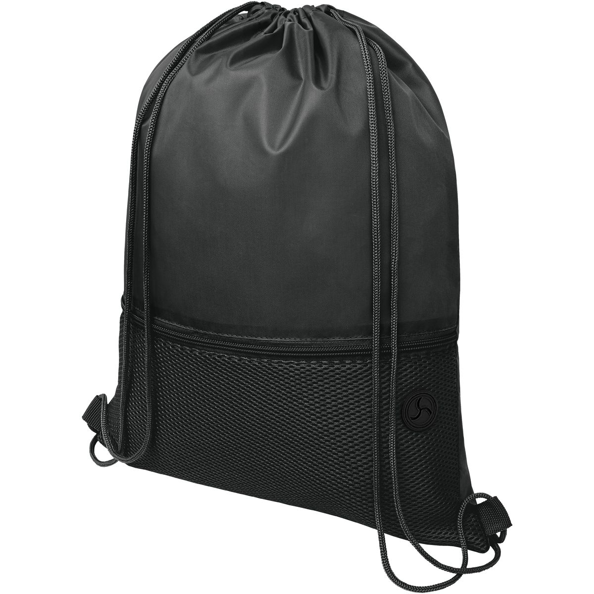 Mochilas de cuerdas de poliéster con bolsillo delantero de malla, 5 litros