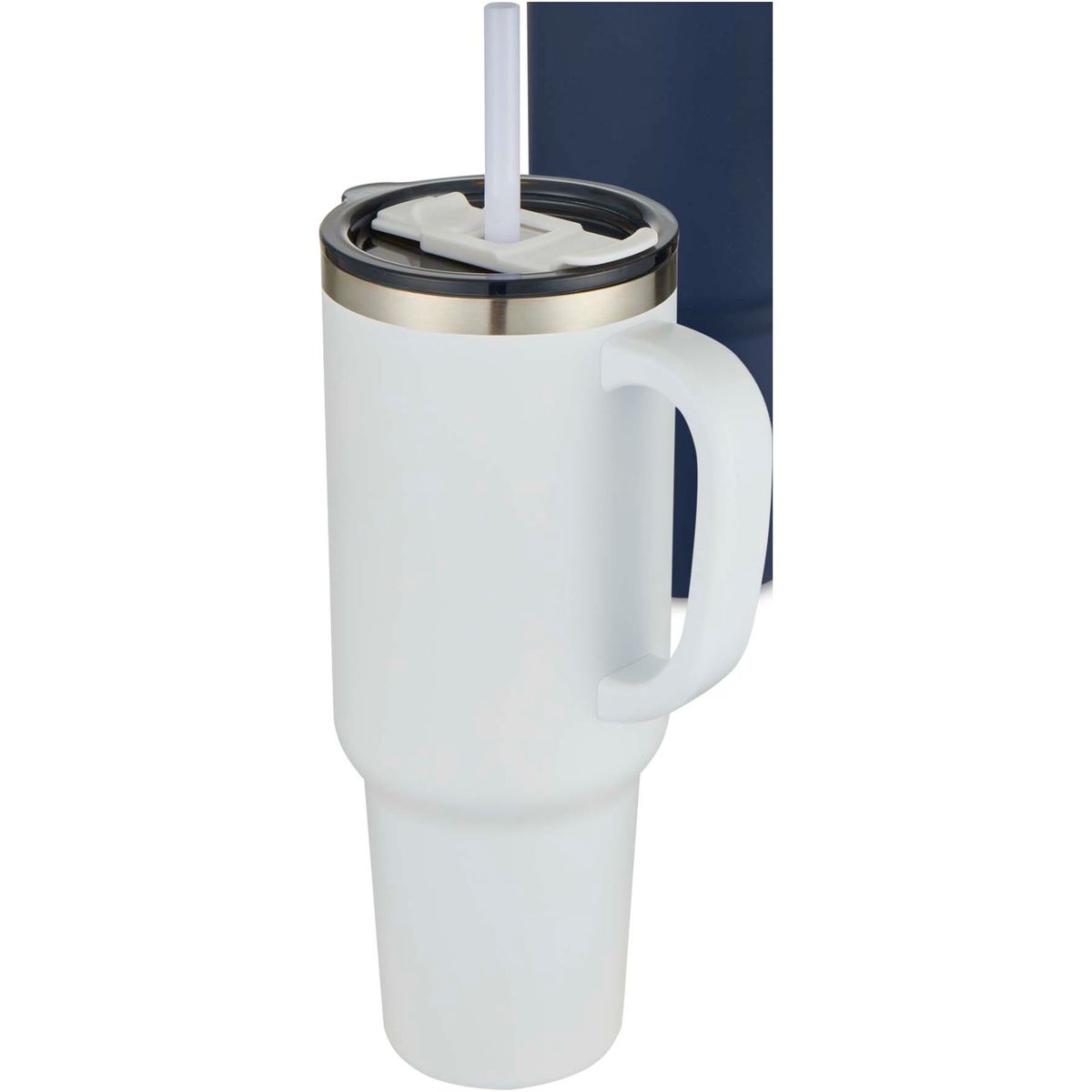 Vasos térmicos de acero inoxidable de 1200 ml con aislamiento al vacío de cobre y pajita
