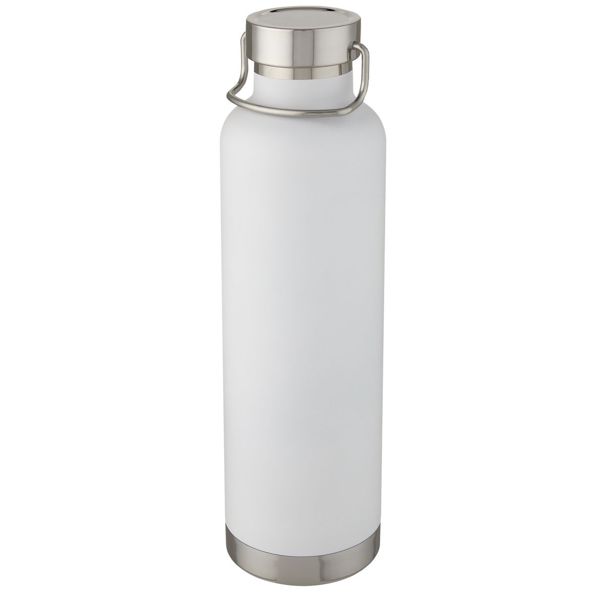 Botellas térmicas de acero inoxidable de 1 litro con aislamiento al vacío de cobre y asa