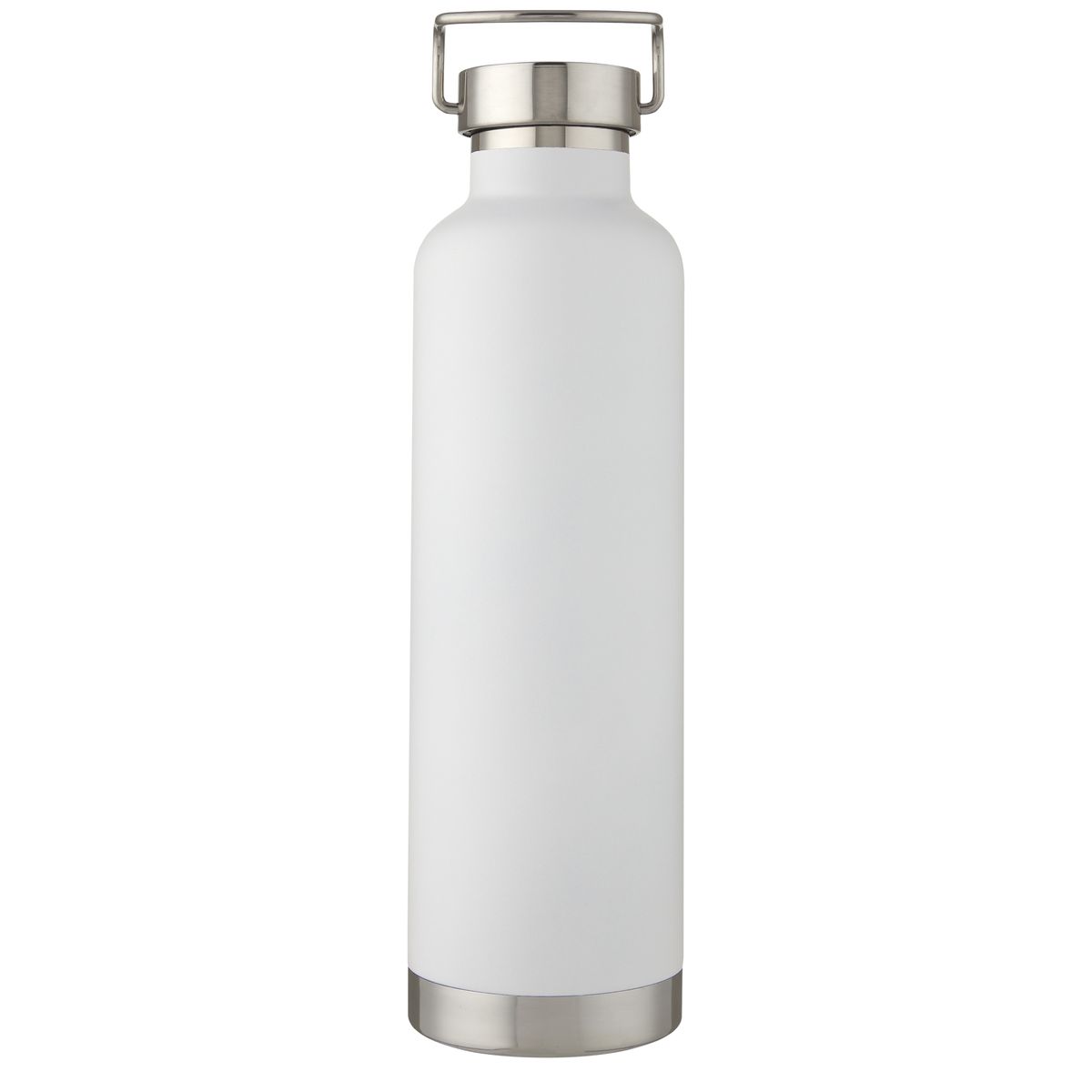 Botellas térmicas de acero inoxidable de 1 litro con aislamiento al vacío de cobre y asa