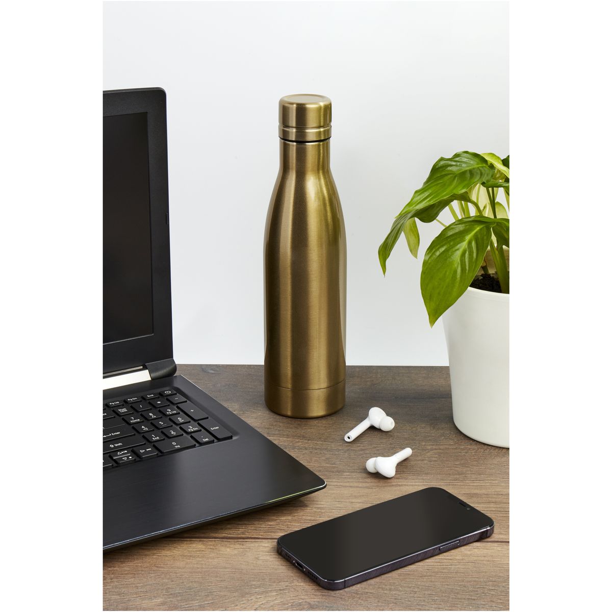 Botellas térmicas de acero inoxidable de 500 ml con aislamiento al vacío de cobre