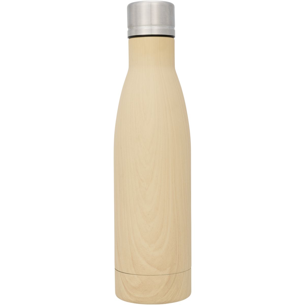 Botellas térmicas de acero inoxidable de 500 ml con aislamiento de cobre y aspecto de madera