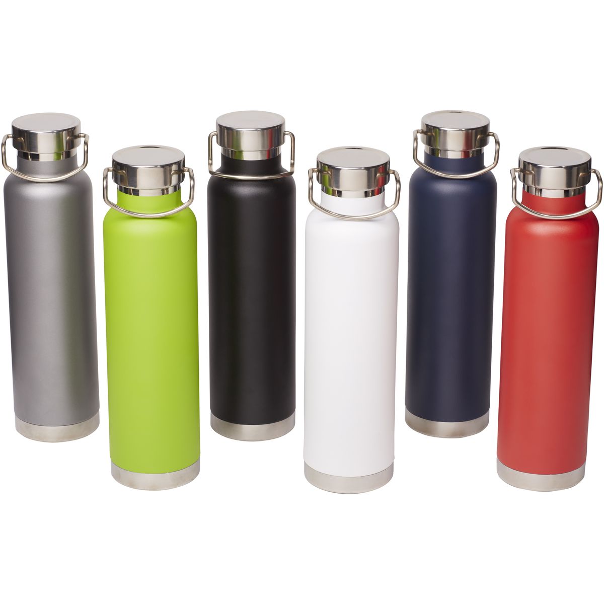 Botellas térmicas de acero inoxidable de 650 ml con aislamiento al vacío de cobre