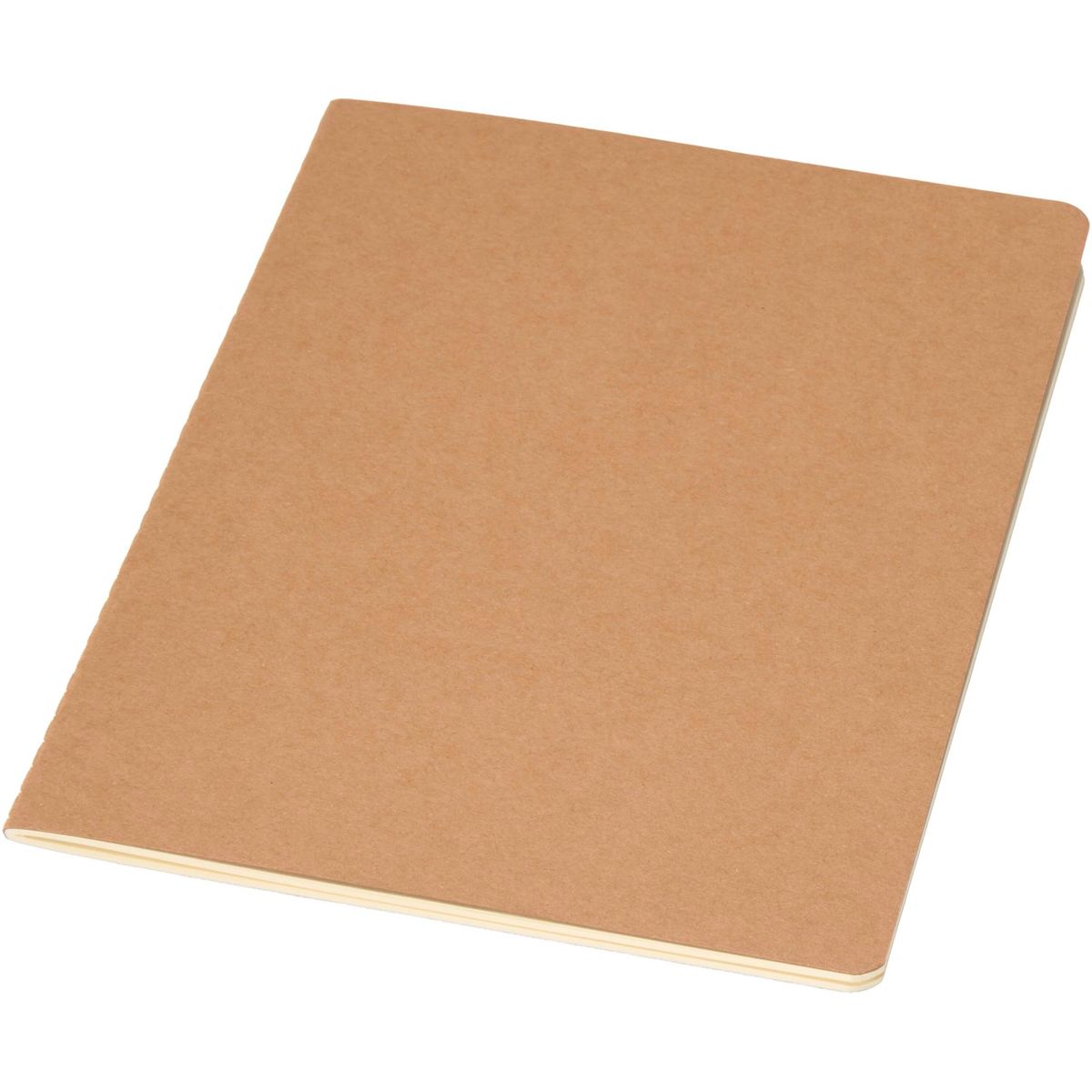 Cuadernos con tapa de cartón kraft, 32 hojas de rayas, 14 x 20,5 cm