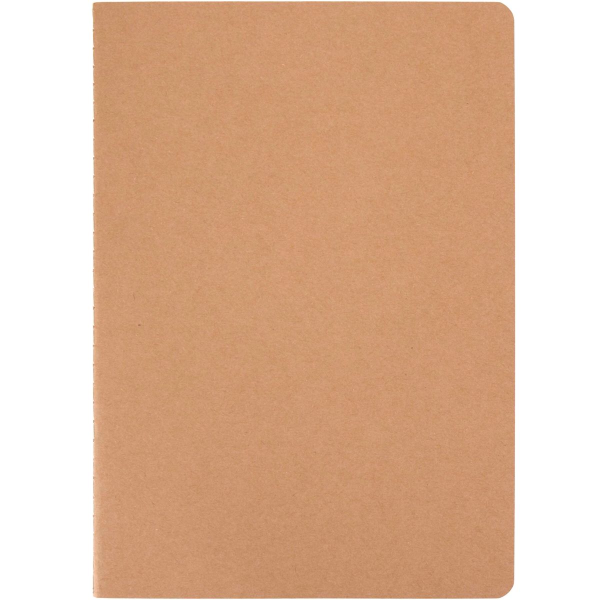 Cuadernos con tapa de cartón kraft, 32 hojas de rayas, 14 x 20,5 cm