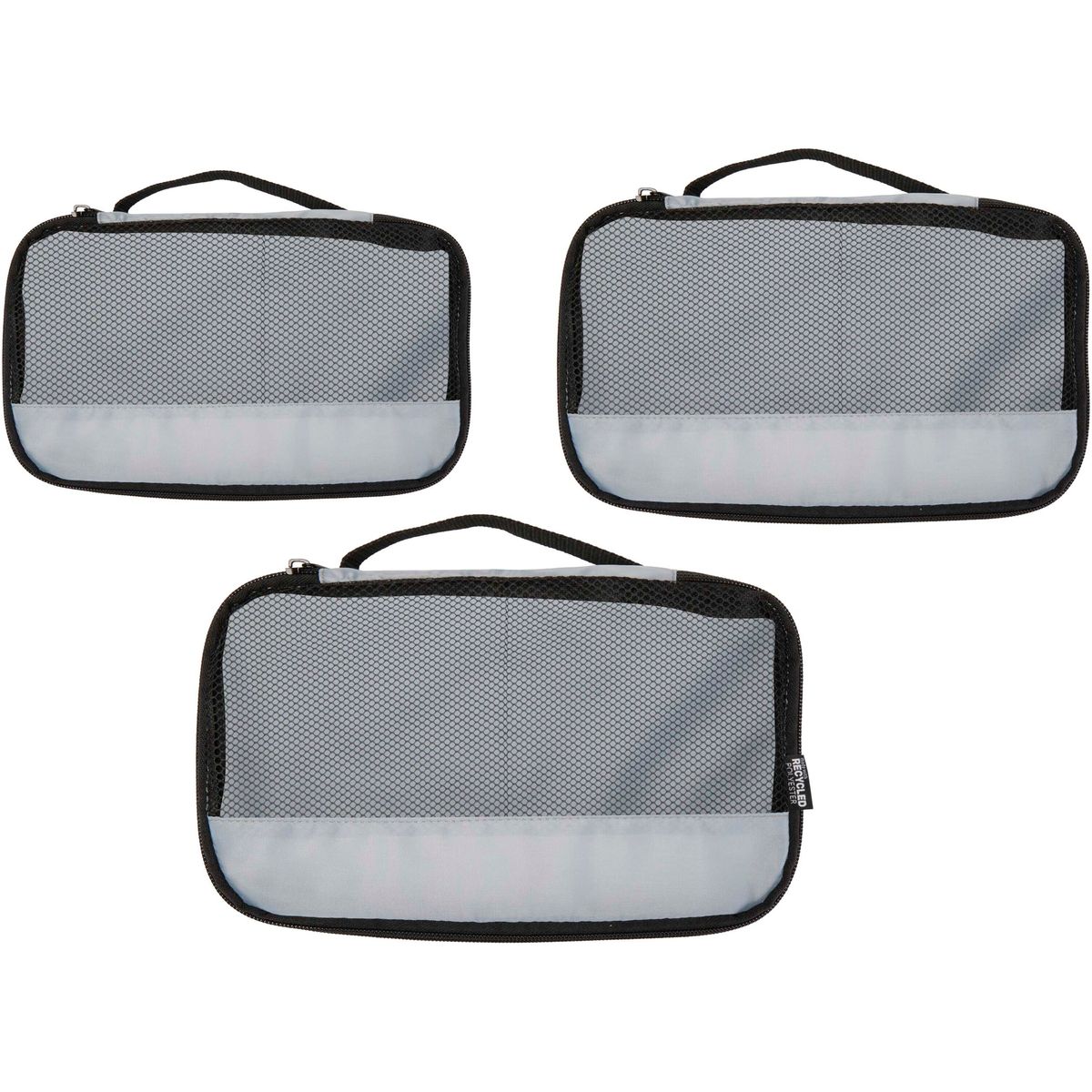 Sets de 3 organizadores de equipaje reciclados