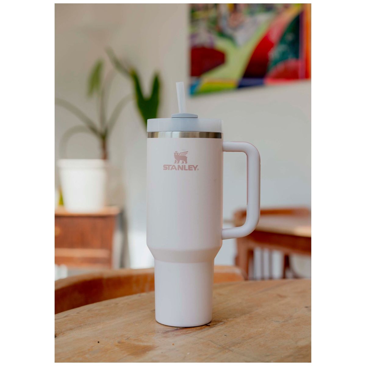 Tazas térmicas Stanley 1913 de acero inoxidable reciclado de 1200 ml con asa