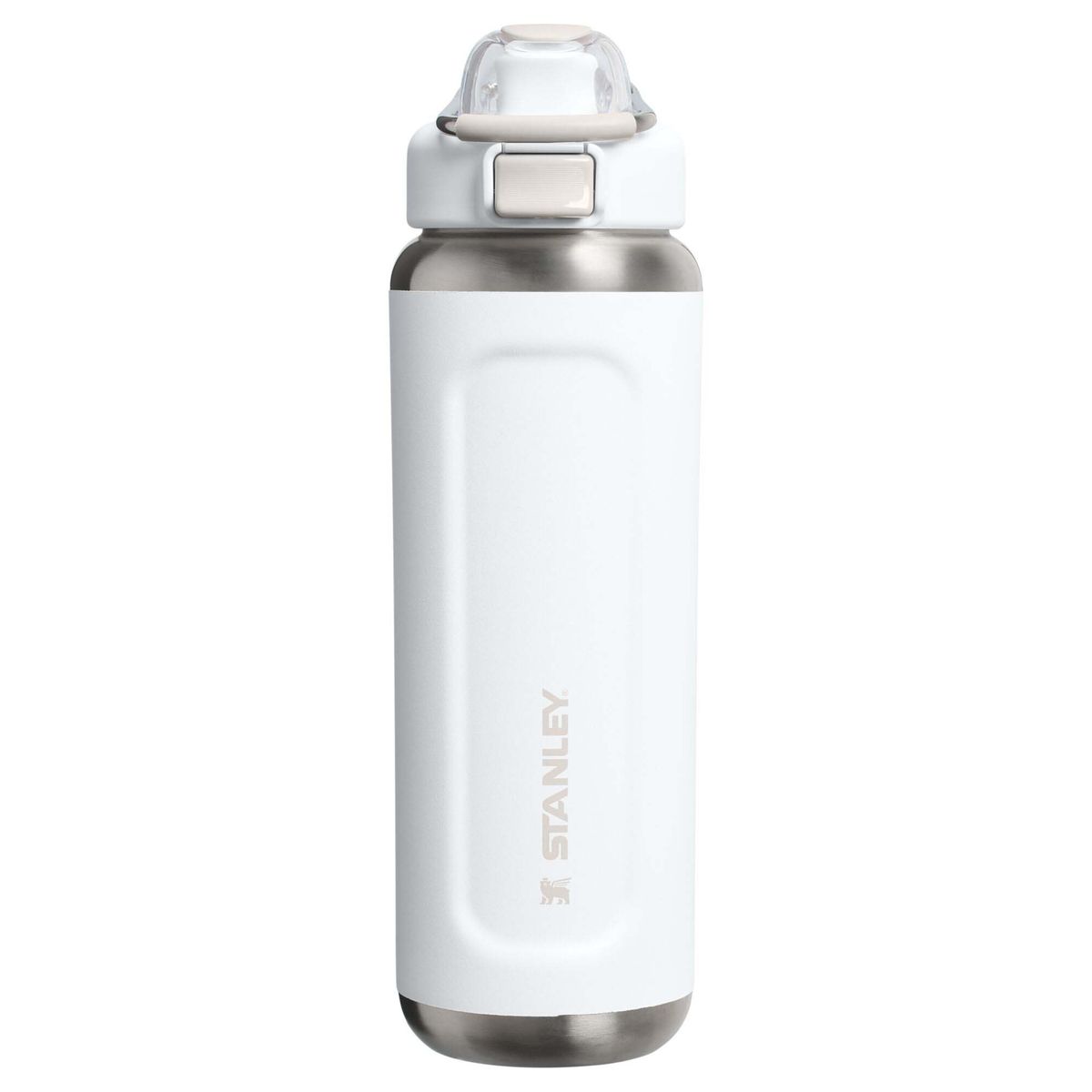 Botellas de agua Stanley 1913 de acero inoxidable reciclado de 710 ml con tapa de pulsador
