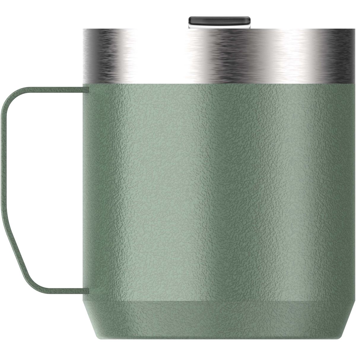 Tazas de camping Stanley 1913 de acero inoxidable de 350 ml con tapa para beber