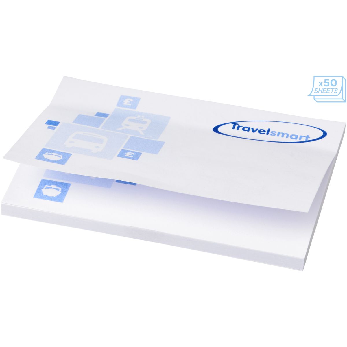 Notas adhesivas de 100 x 75 mm, 80 g/m²