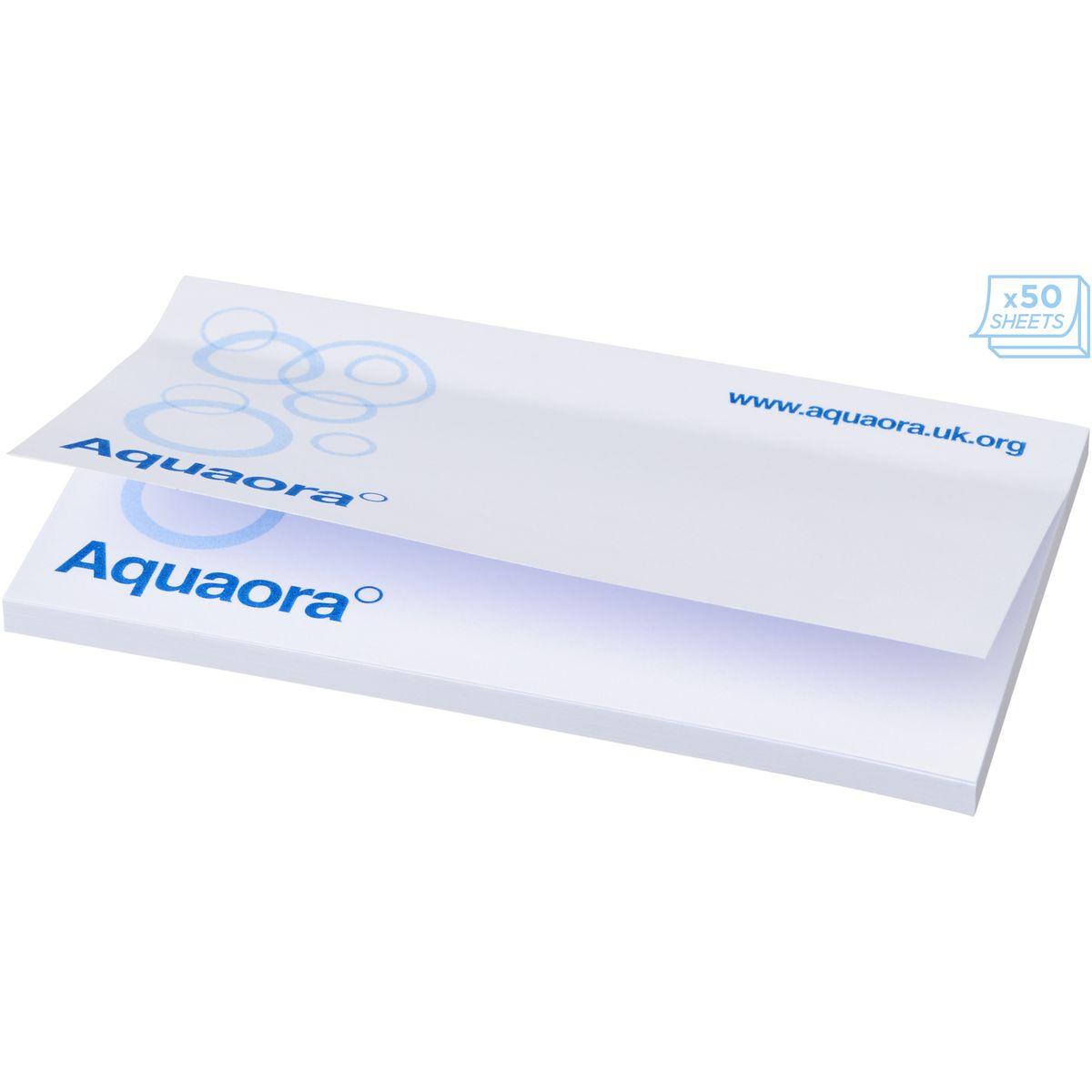 Notas adhesivas de 127 x 75 mm, 80 g/m²