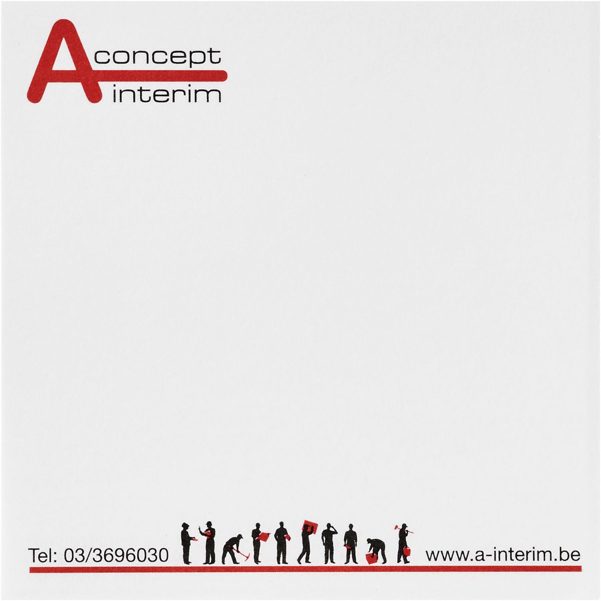 Notas adhesivas de 75 x 75 mm, 80 g/m²