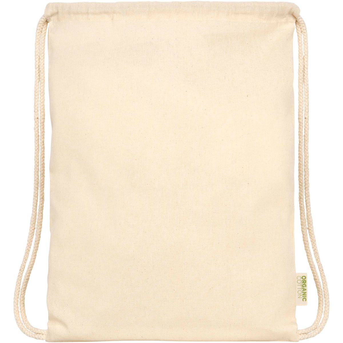 Mochilas de cuerdas de algodón orgánico, 100 g/m², 5 litros