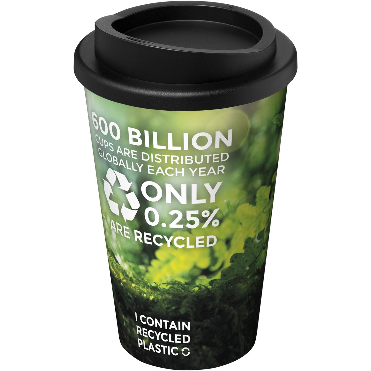 Vasos térmicos de 350 ml con capa exterior reciclada