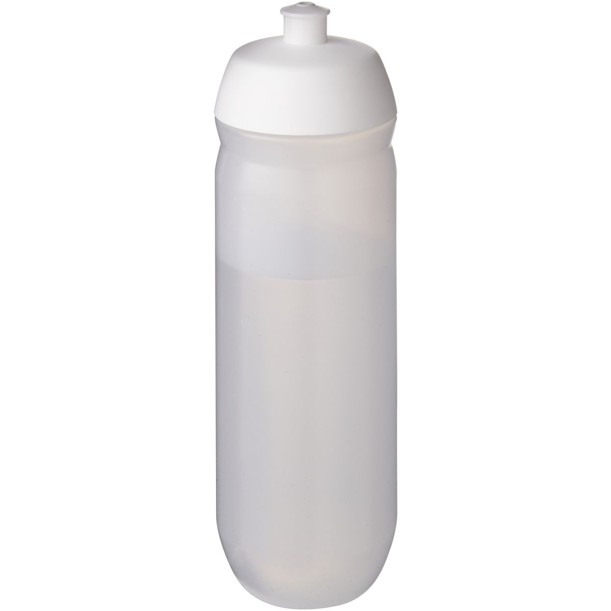 Bidones flexibles transparentes de 750 ml con tapón deportivo