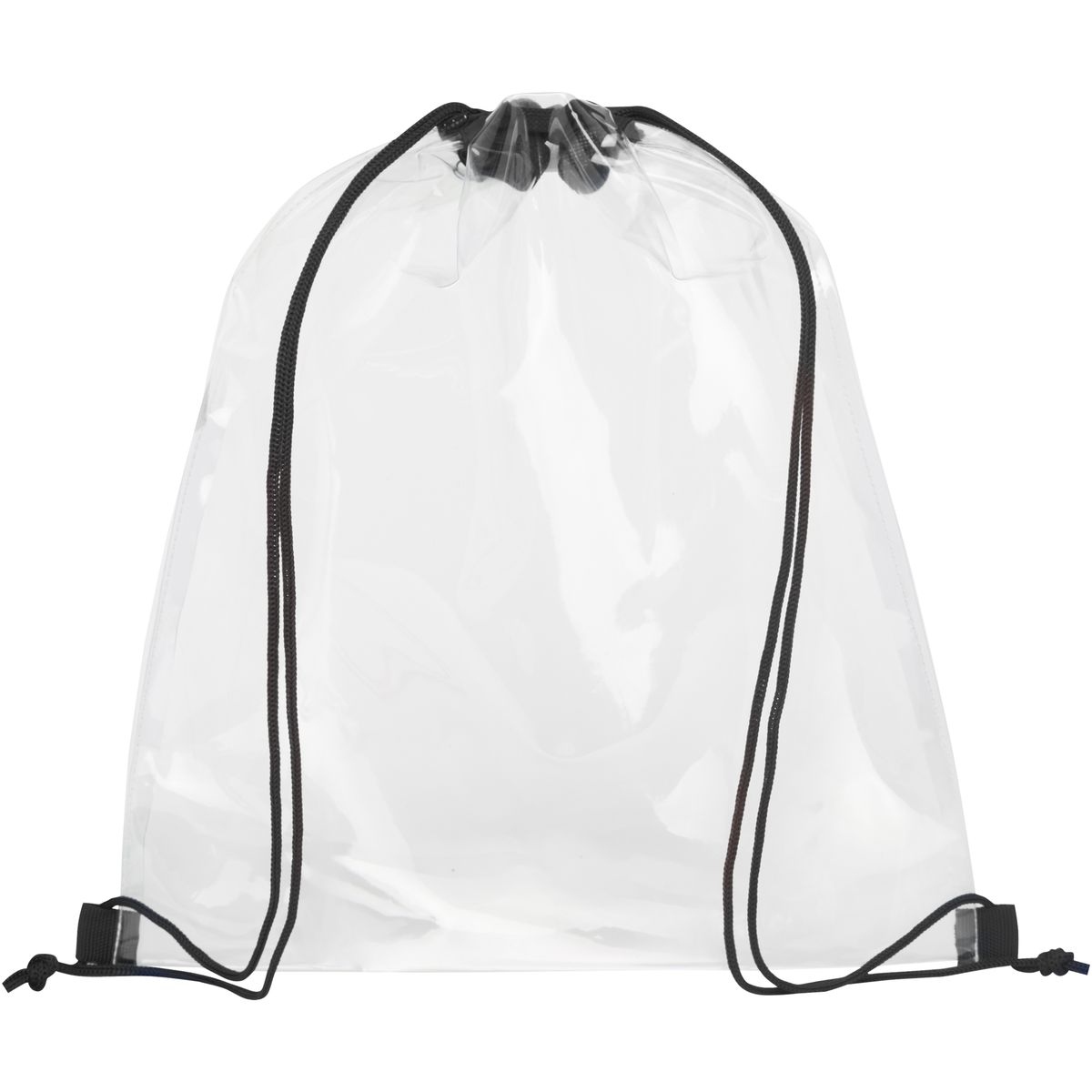 Mochilas de cuerdas transparentes de PVC, 5 litros