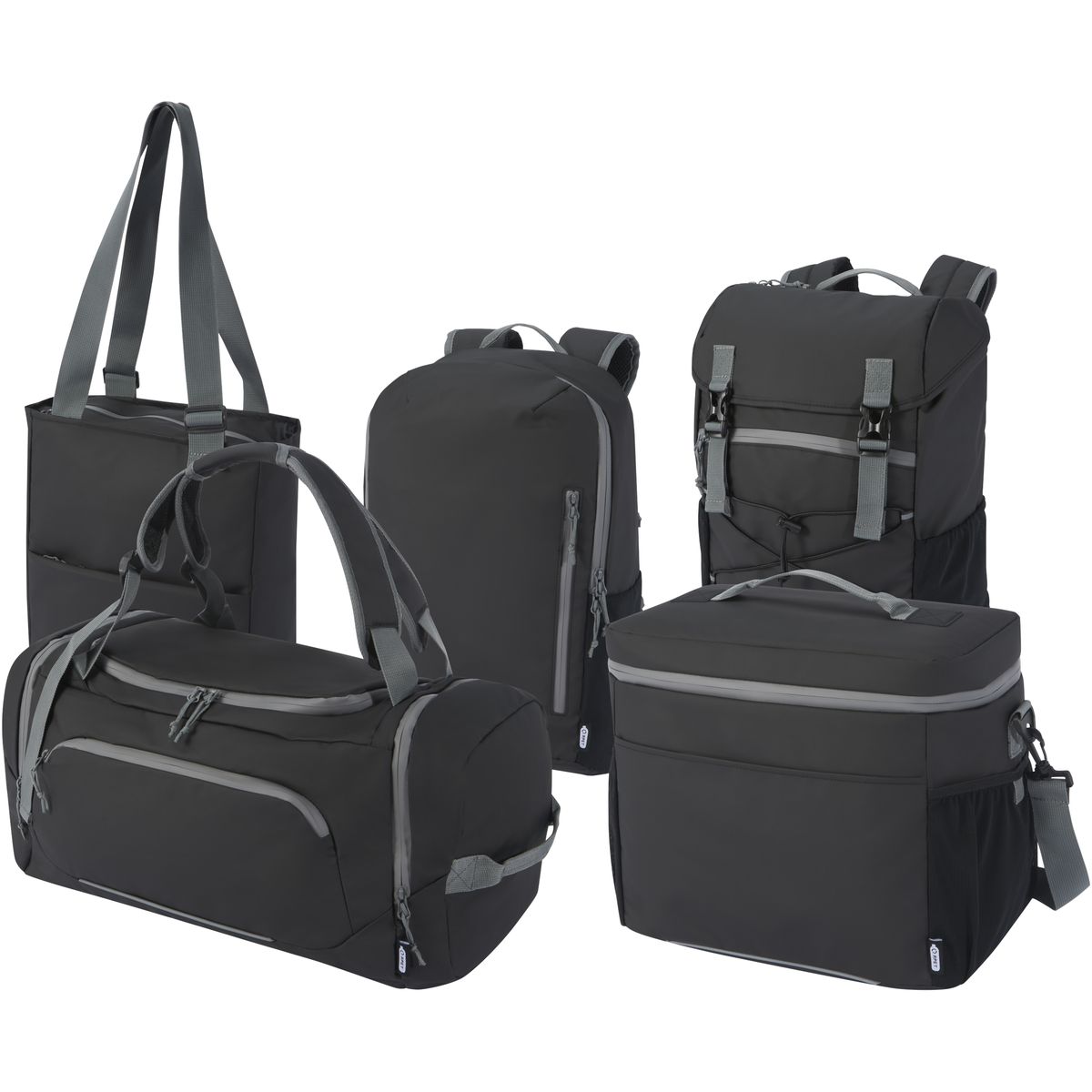 Mochilas para portátil recicladas resistentes al agua de 15 pulgadas, 21 litros