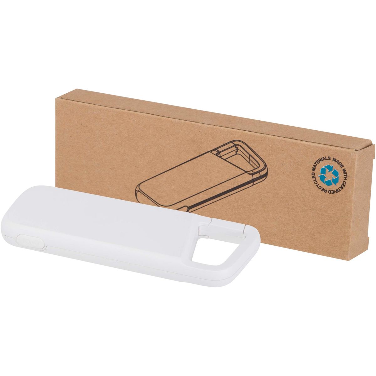 Power banks resistentes al agua de 5000 mAh con mosquetón