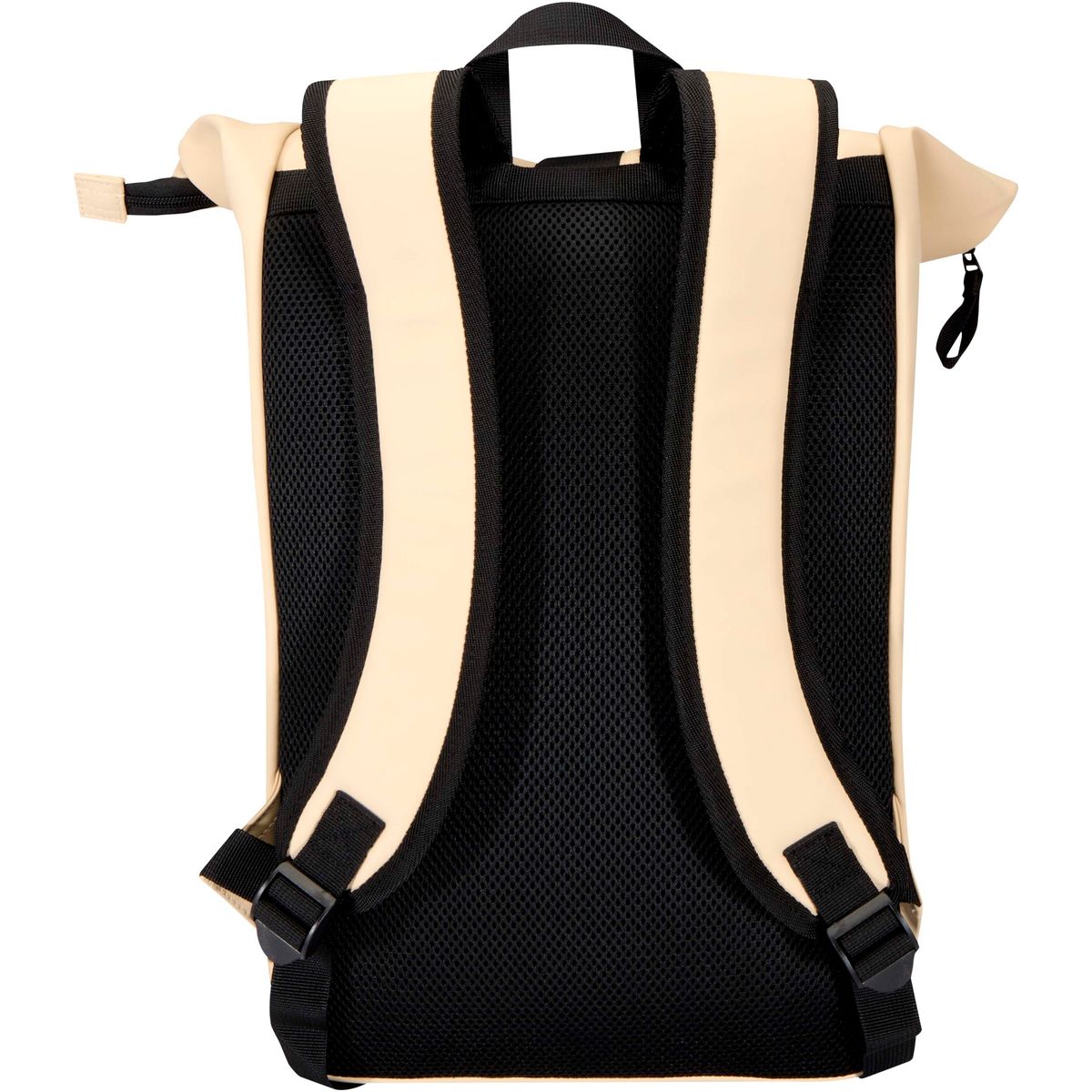 Mochilas de piel sintética reciclada resistentes al agua con cierre enrollable, 18 litros